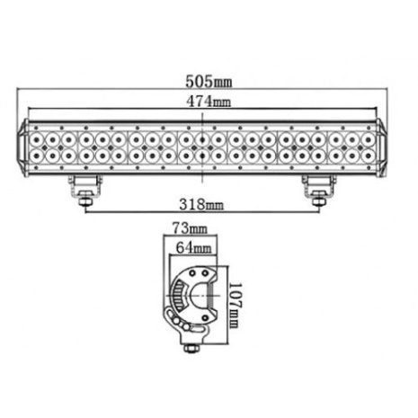 Bara-LED-126W-51cm-10900-lumeni-Combo-126W51CM-2 Bara-LED-126W-51cm-10900-lumeni-Combo-126W51CM-2