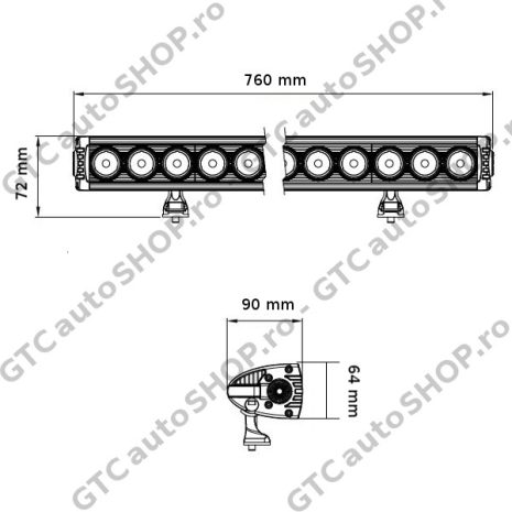 Bara-LED-180W-76-cm-13840-lumeni-Combo-2 Bara-LED-180W-76-cm-13840-lumeni-Combo-2